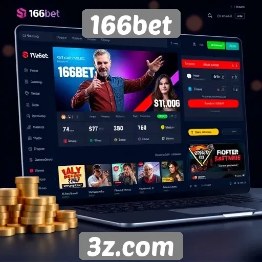 Avaliação da interface do usuário do 166bet